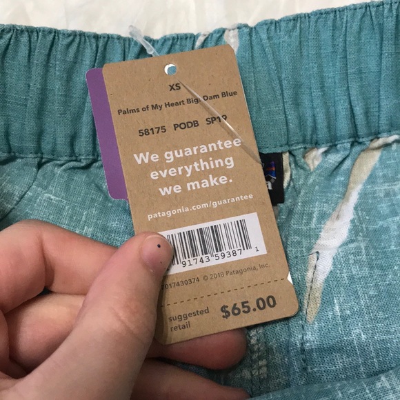 Patagonia Garden Island Shorts - Picture 3 of 5